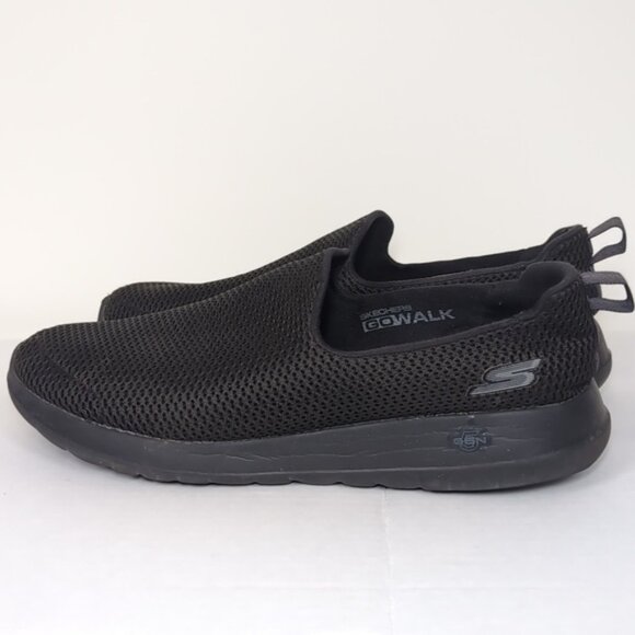 Skechers GoWalk Max Slip On Sneakers Breathable Cushioned Vegan Mesh Shoes 10.5 - Picture 8 of 16